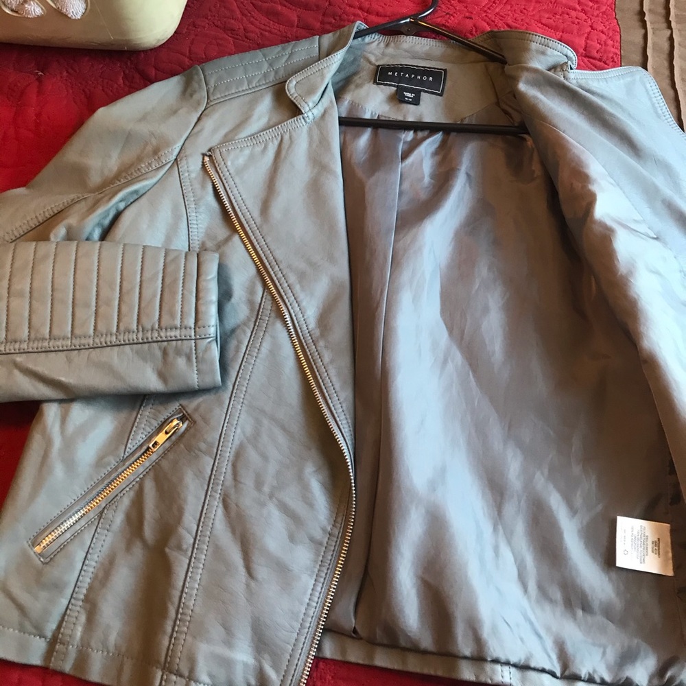 Leather jacket